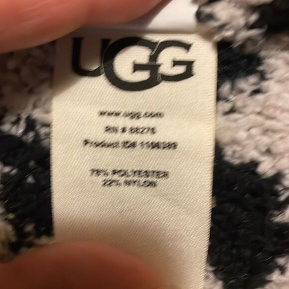 NWT UGG Phoebe Fluffy Sweater Wrap Cardigan - Picture 5 of 8